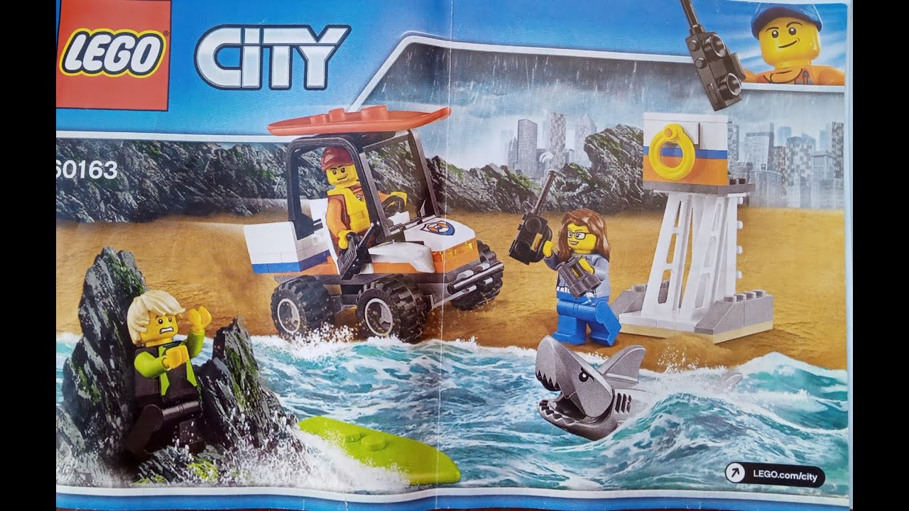LEGO city beach set 60163