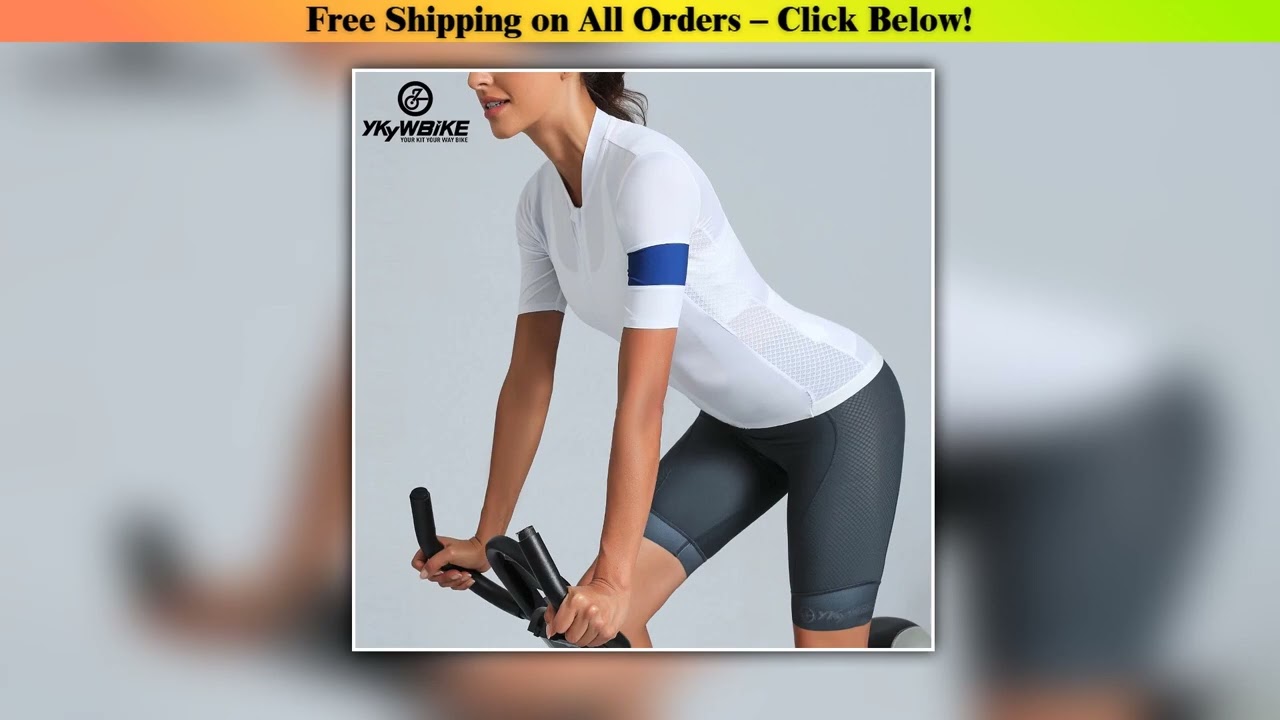 YKYWBIKE Women Cycling Jersey Top Quality Summer MTB Bicycle Wear Racing Bike Clothes Maillot Ropa