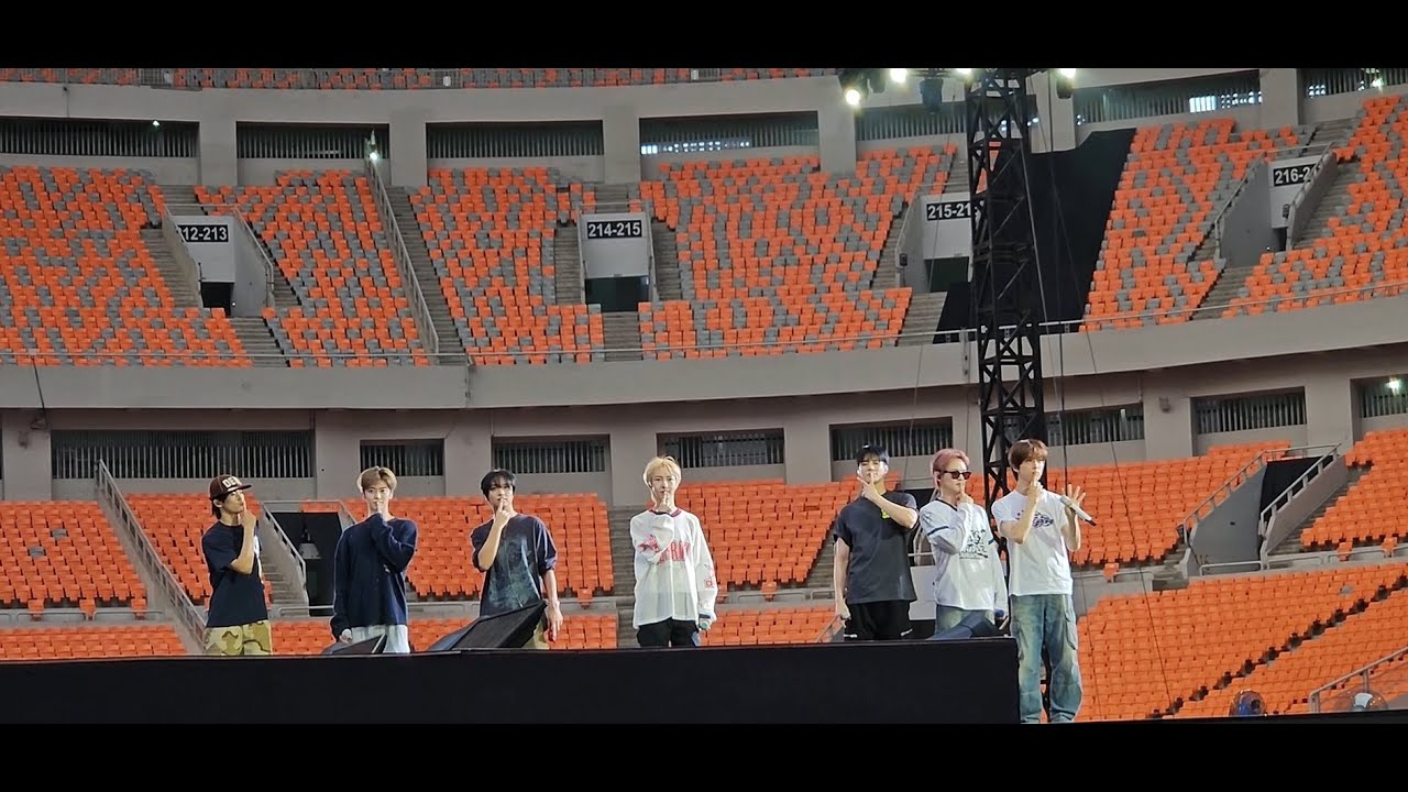 250927 NCT DREAM - SOUND CHECK @ THE DREAM SHOW 4 JAKARTA