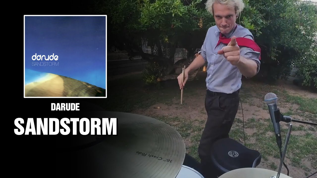 Darude - Sandstorm | Drum Cover in the Backyard