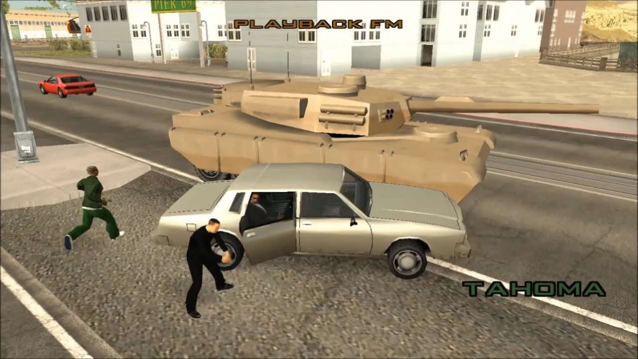 GTA SA Busted 72 (CJ Cop Edition)