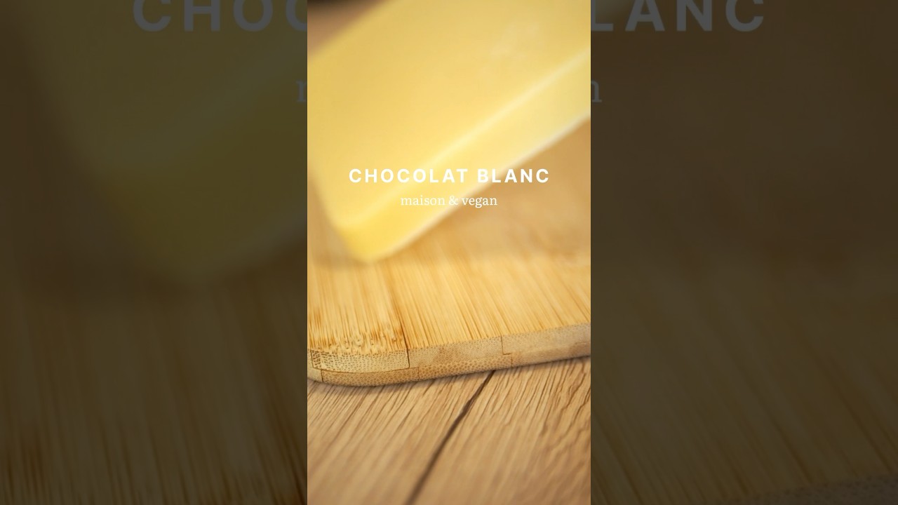 CHOCOLAT BLANC MAISON ⬇️      + recette bonus