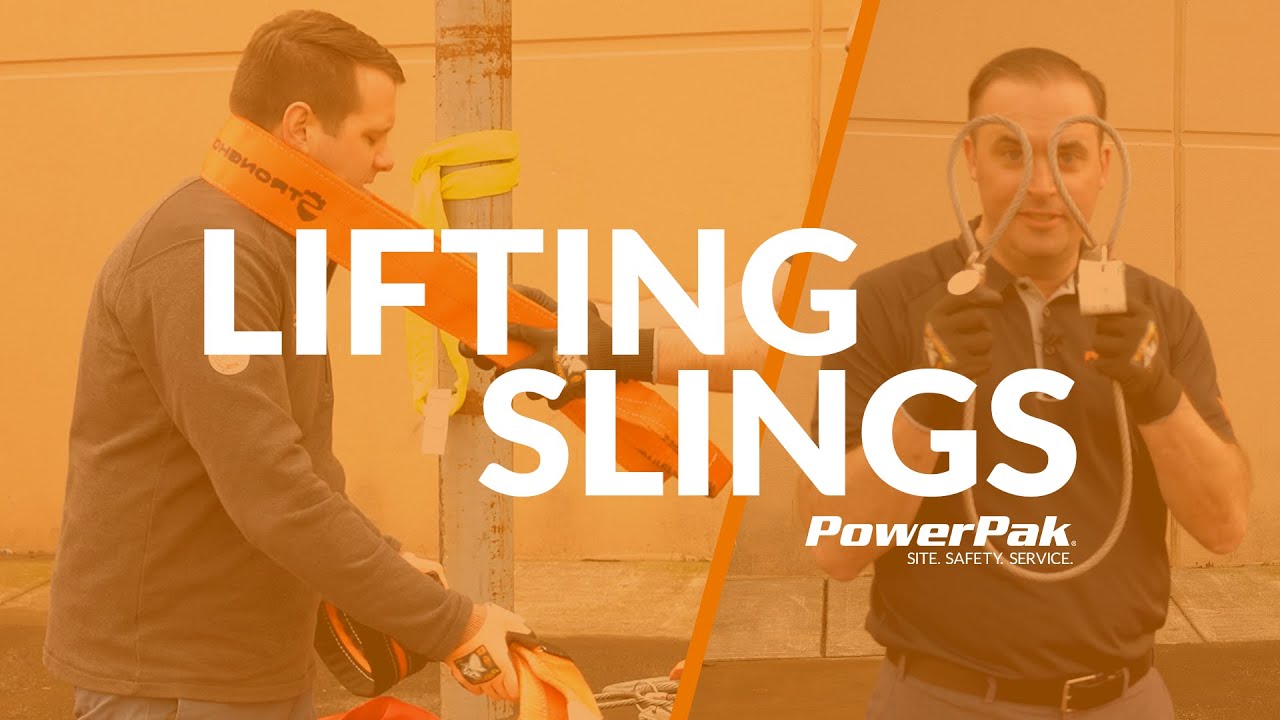 Flat Web Sling vs Round Slings vs Wire Rope Sling vs Lifting Chain - PowerPak