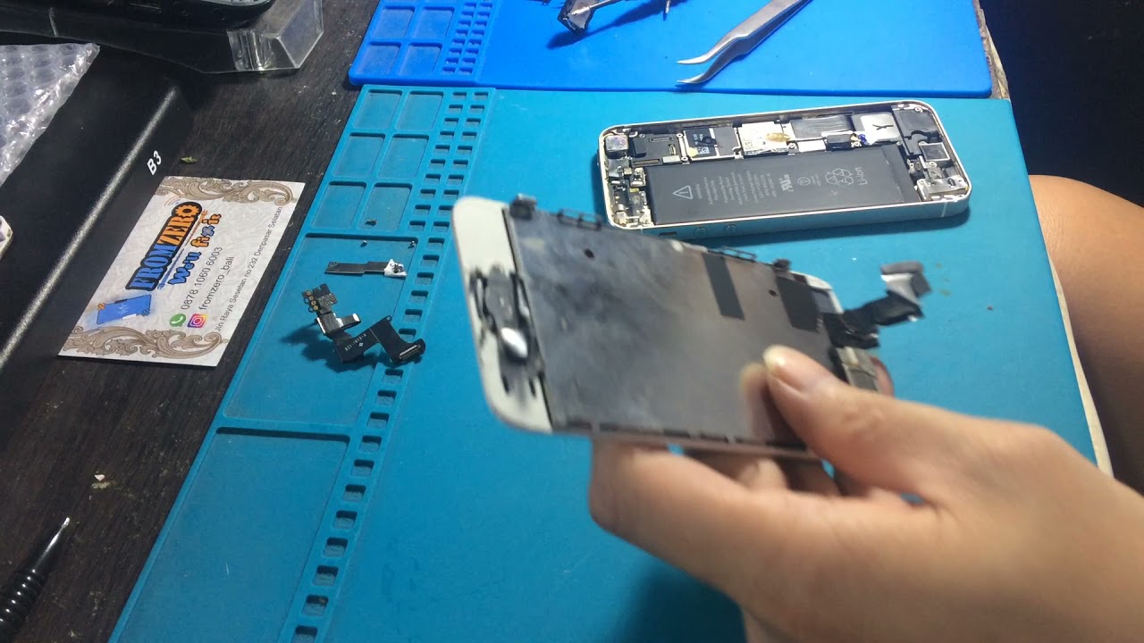 Ganti Kamera Depan iPhone 5s