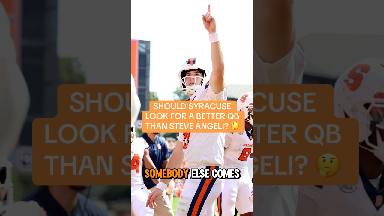Does Fran need a portal QB that’s better than Angeli? 