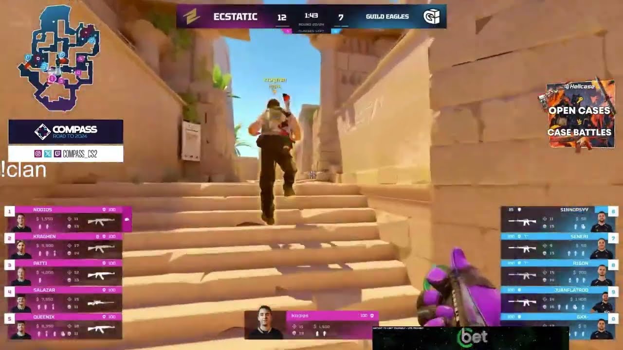 GUILD EAGLES VS ECSTATIC / YALLA COMPAS 2023/2024 / Highlights B03