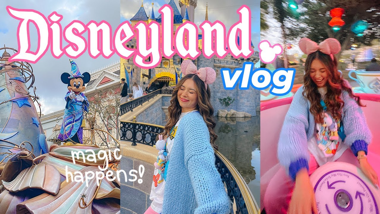 spend the day with me at DISNEYLAND !! 🐭💖