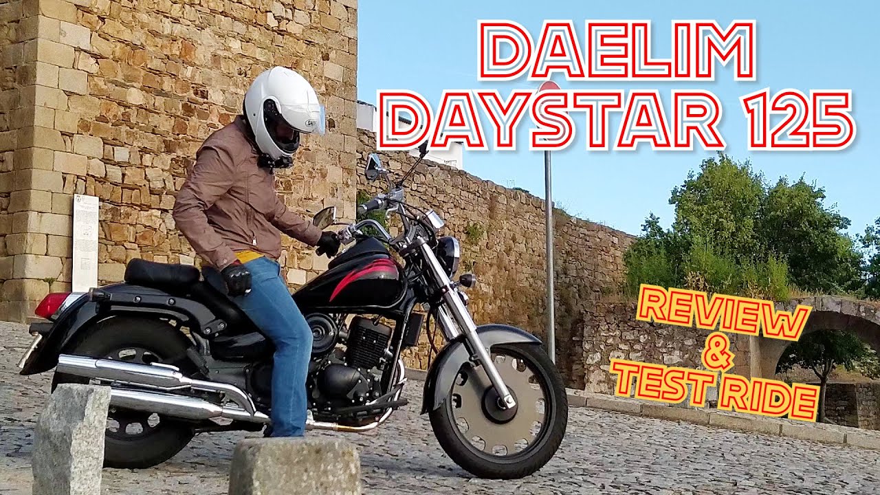 REVIEW & TEST RIDE DAELIM DAYSTAR 125 - TESTAMOS UMA CHOPPER SUL COREANA - DUO MOTOVLOG S03E16
