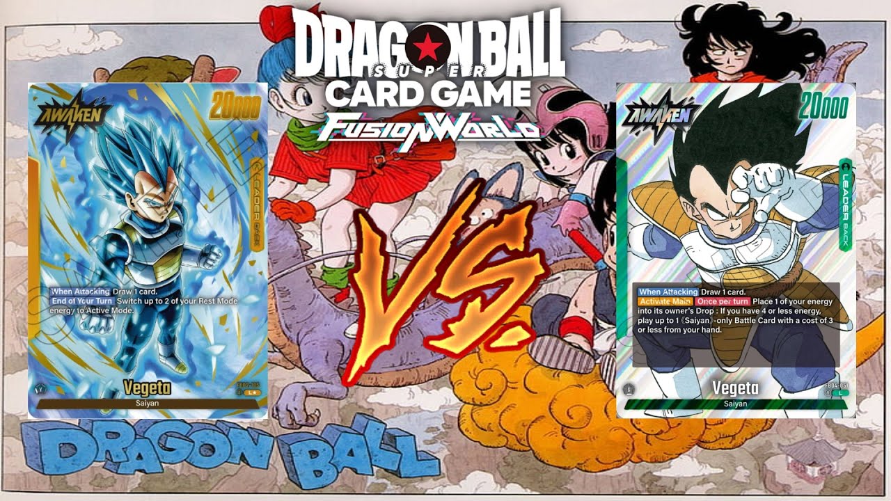 VEGETA Y VS VEGETA G! DRAGON BALL FUSION WORLD 2025
