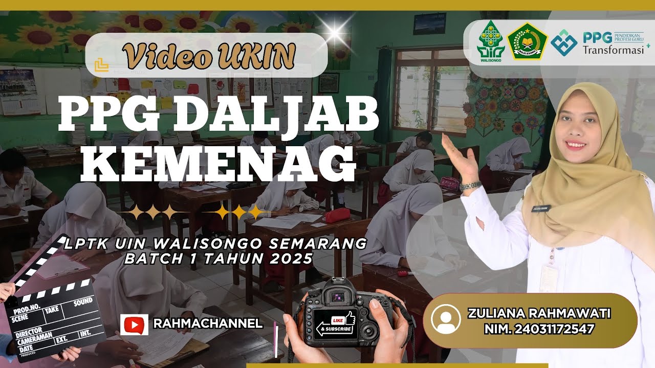 VIDEO UKIN PPG DALJAB KEMENAG LPTK UIN WALISONGO SEMARANG TAHUN 2025 SIFAT-SIFAT RASUL KELAS 4 SD