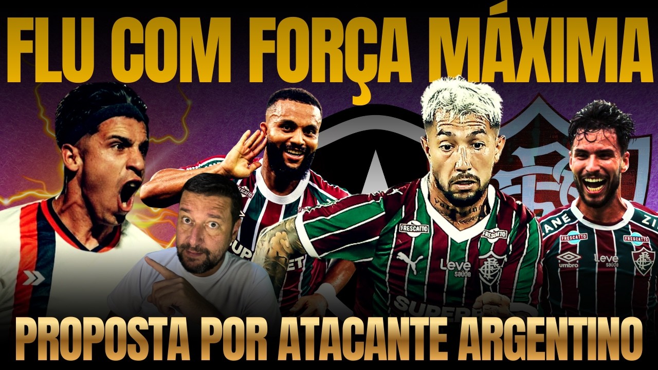 🚨FLU FAZ OFERTA MILIONÁRIA POR CAMISA 9. CLUBE QUER ZAGUEIRO. TIME TEM MUDANÇAS PRO CLÁSSICO.
