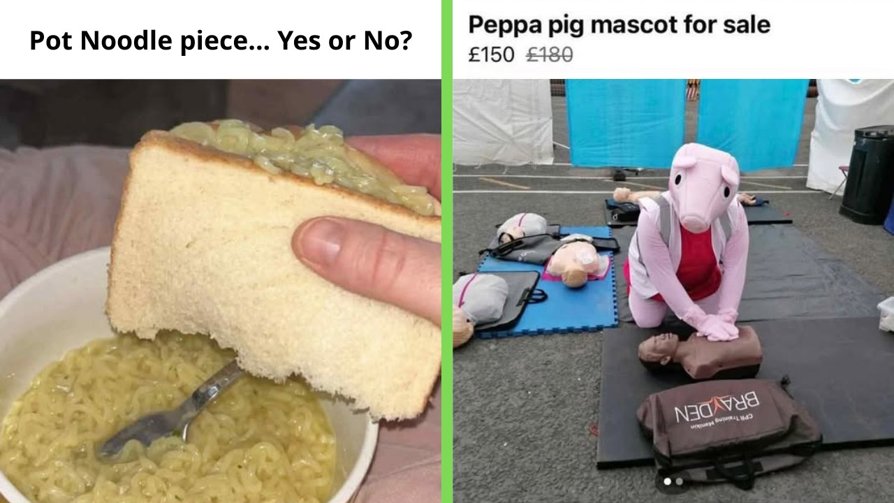British Memes 16 🇬🇧 Peppa pig mascot for sale