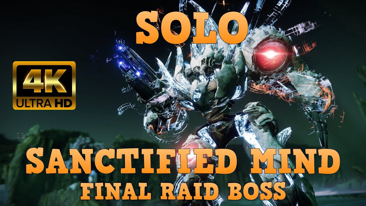 Solo Sanctified Mind 4K - Garden of Salvation Final Raid Boss