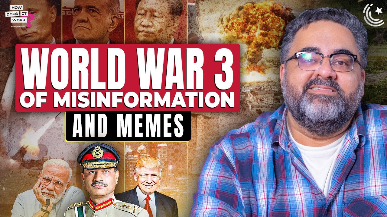 The India-Pakistan War Is A War Of Misinformation Ft. Fasi Zaka | EP281