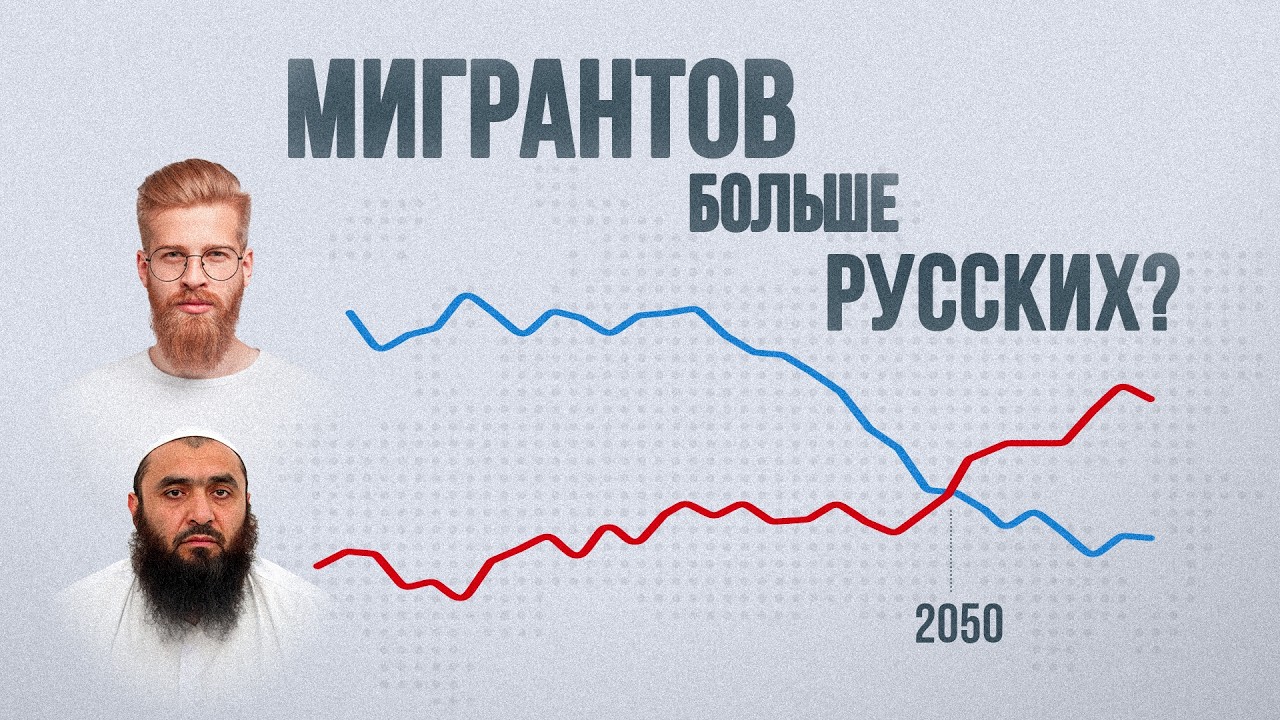 РОССИЯ БЕЗ РУССКИХ. Как будет выглядеть демография России в 2050?