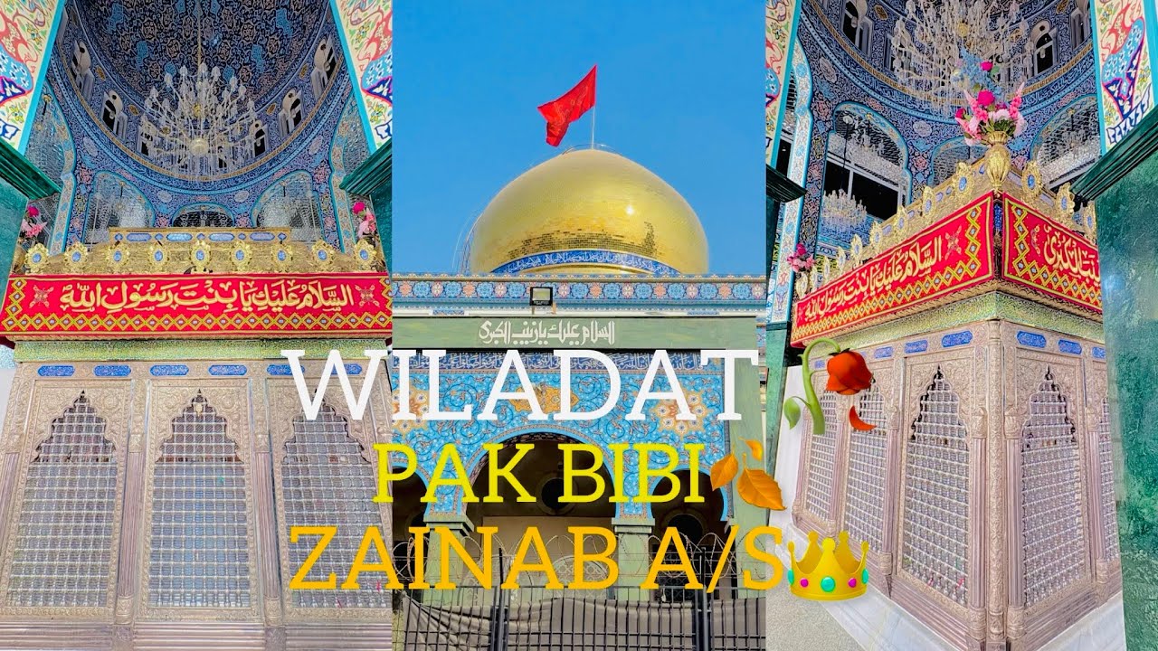 Ahle bait se muhabat Karen walo pak BIBI ZAINAB S/A ki wiladat bht bht Mubarak ho😍👑🫀#viral #vlog 