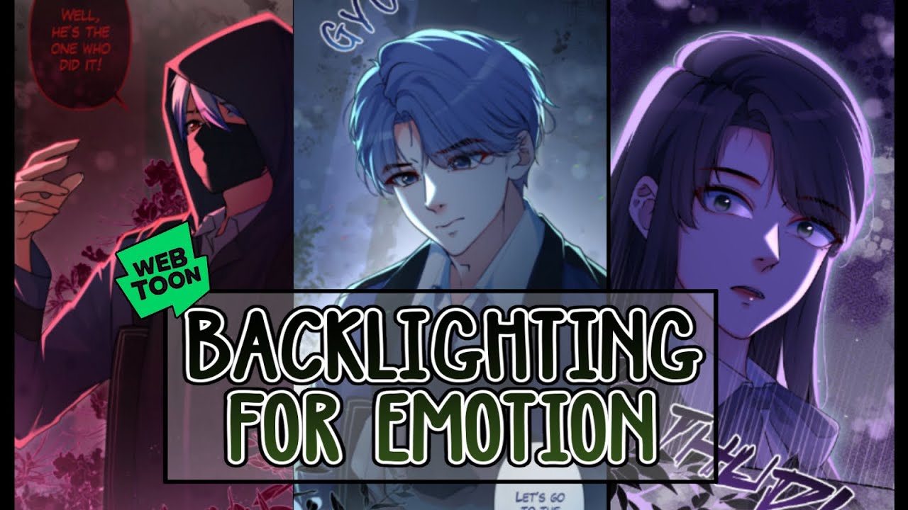 Back Lighting to Enhance Your Webtoon Emotion (Webtoon Making #6)