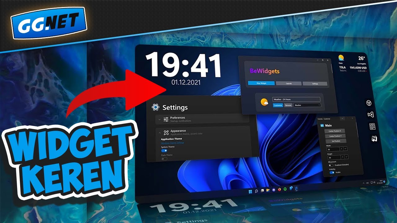 Cara Membuat Kustom Widget di Windows 10/11