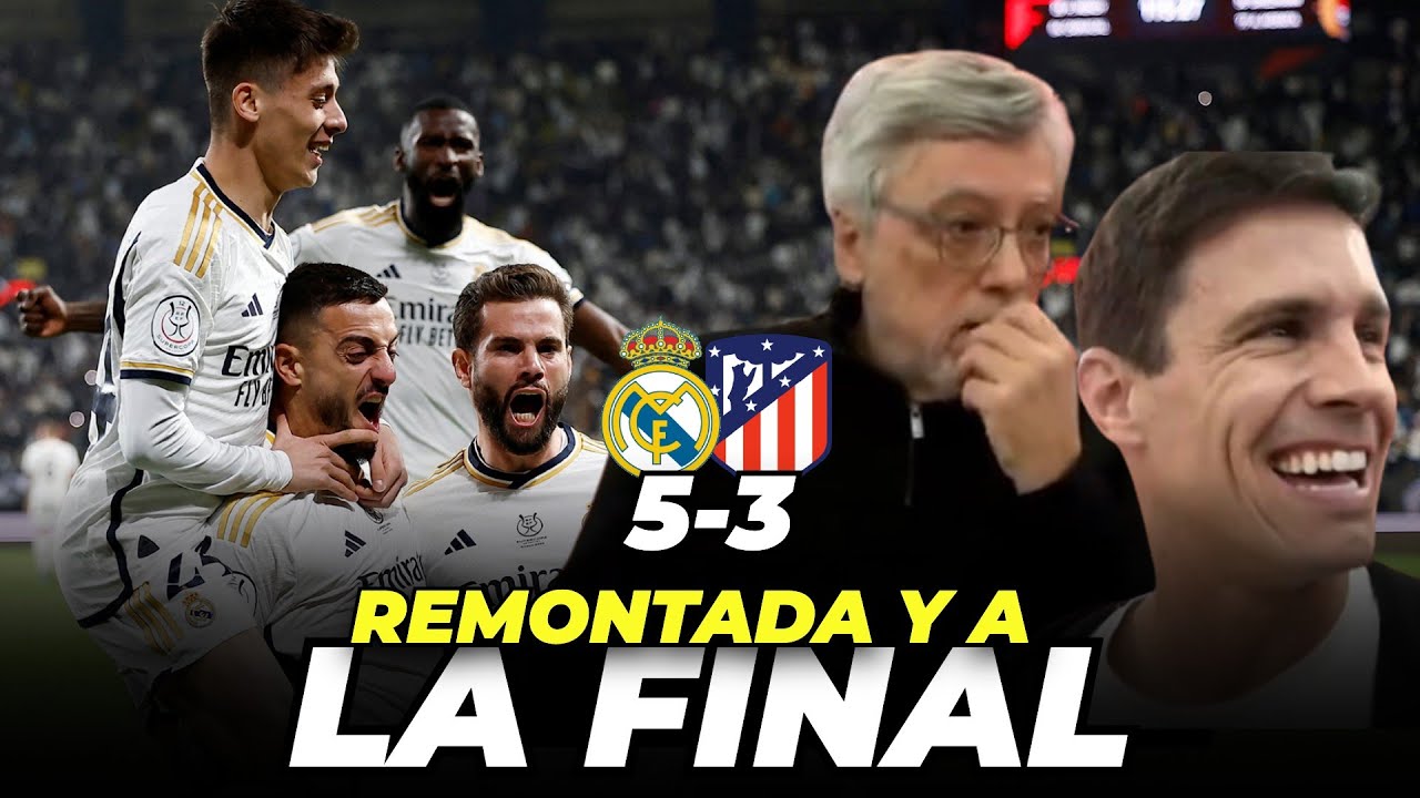 🔥 EL DERBI DE LOS DERBIS SE LO LLEVA EL MADRID | Resumen Real Madrid 5-3 Atlético de Madrid