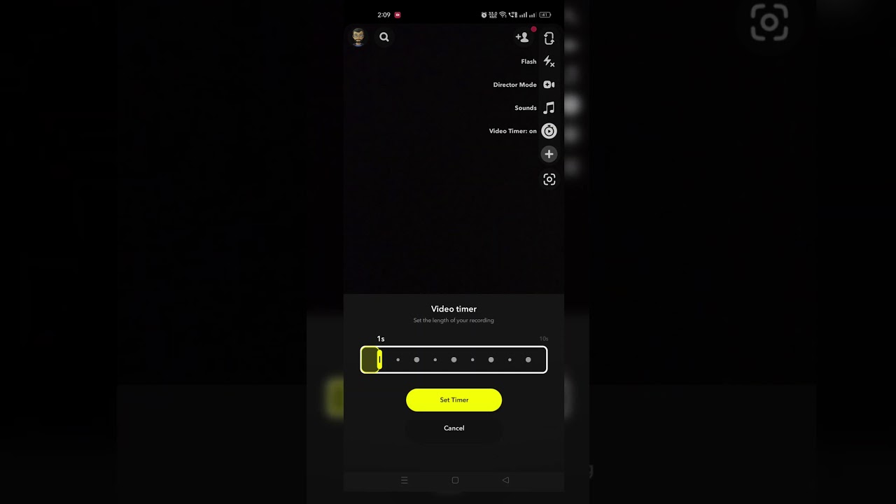How to Turn on Timer on Snapchat for Photo Video