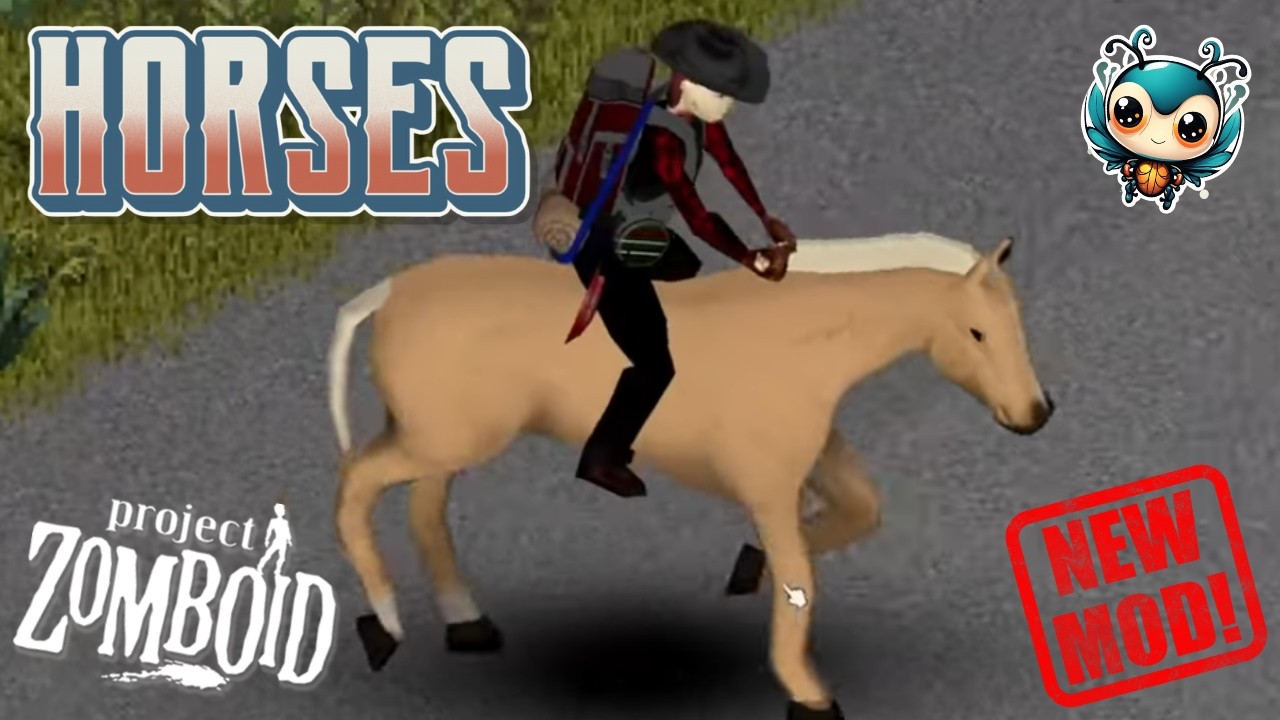 Project Zomboid: HORSE MOD SHOWCASE!