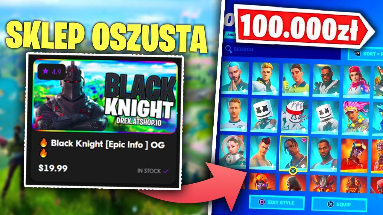 Testuję SCAM SHOP w Fortnite