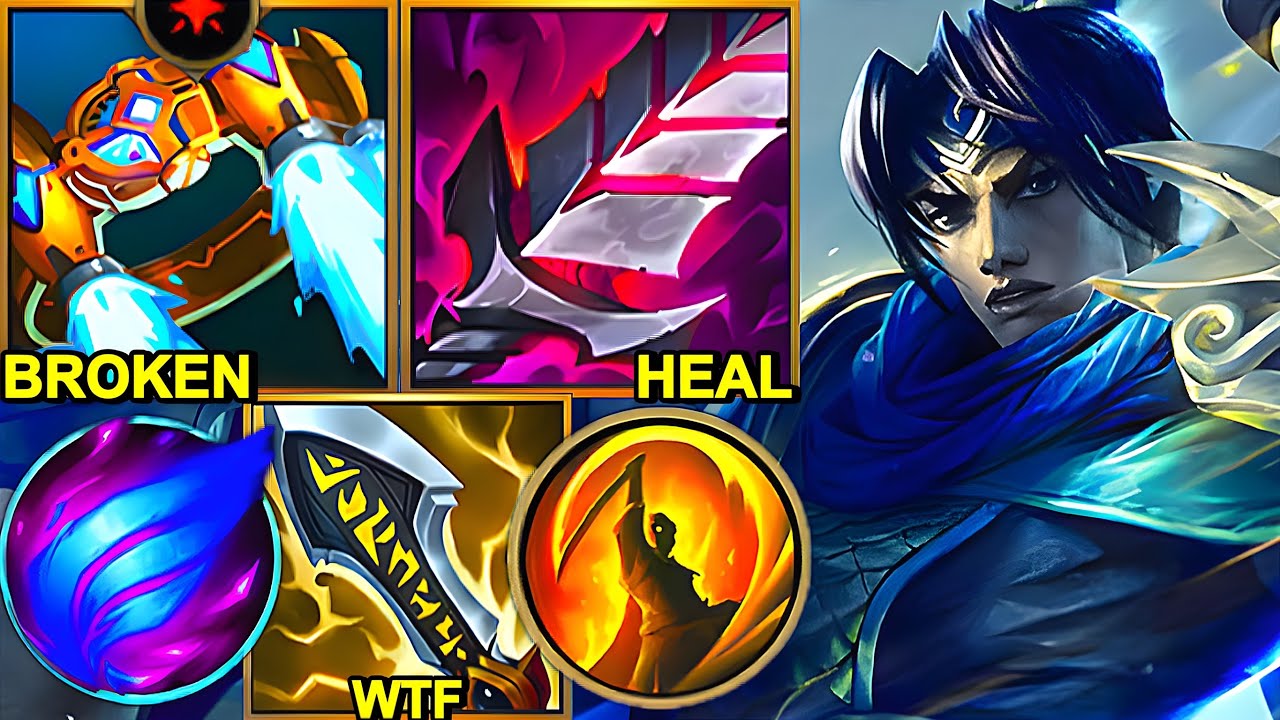 Wild Rift China Xin Zhao - 24KILL NEW Phase Rush Critical XINZHAO Build Runes