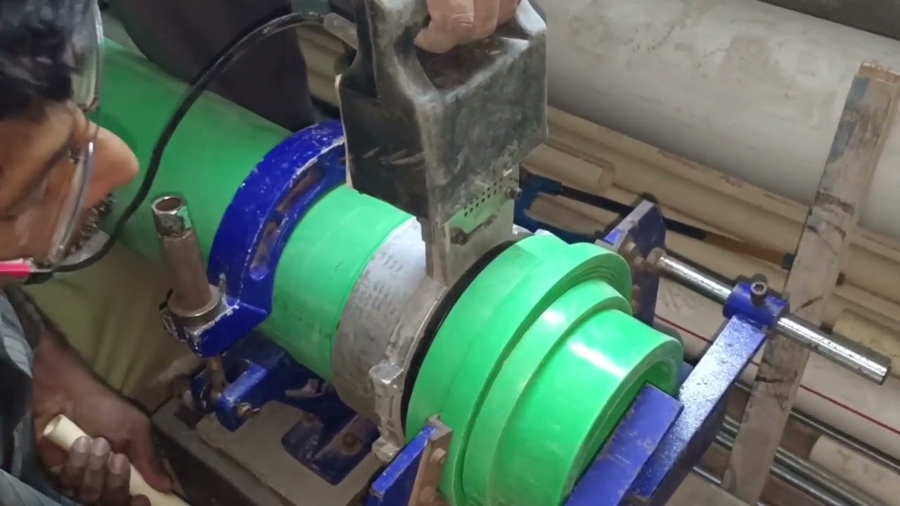 160 mm Daia PPR Pipe welding process start to end
