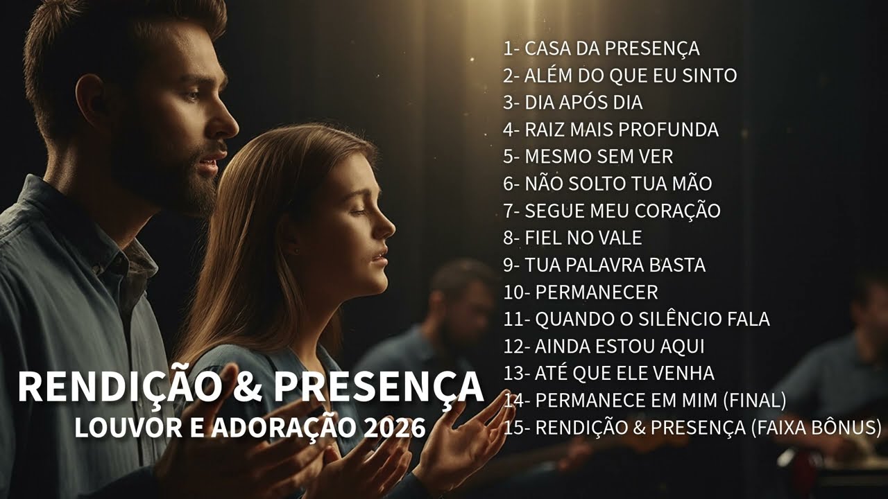 RENDIÇÃO & PRESENÇA | Worship Pop Rock Épico • Louvor Profundo e Congregacional