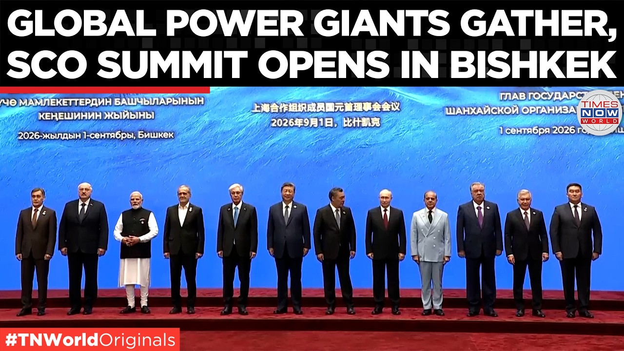 SCO SUMMIT: Putin and Xi Arrive in Kyrgyzstan for Major Power Gathering | Times Now World