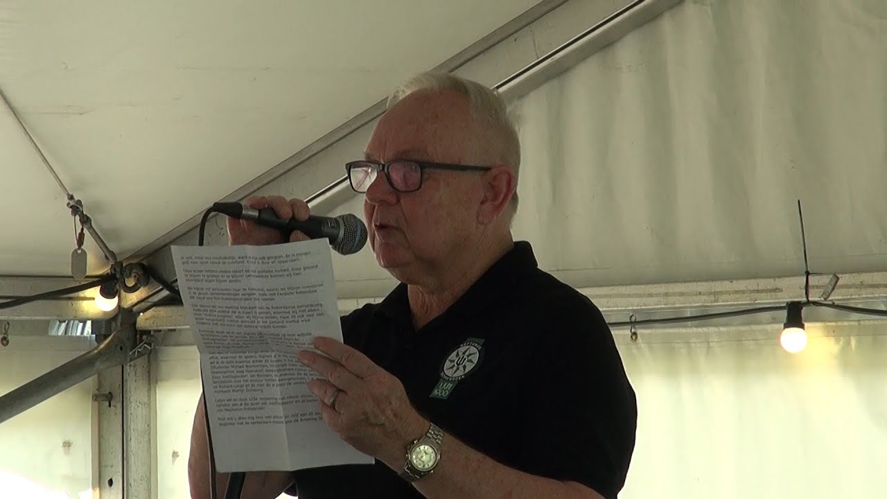 Aftrap 125-jarig jubileumfeest Neptunus-Schiebroek: speech van voorzitter Ger Henkelman