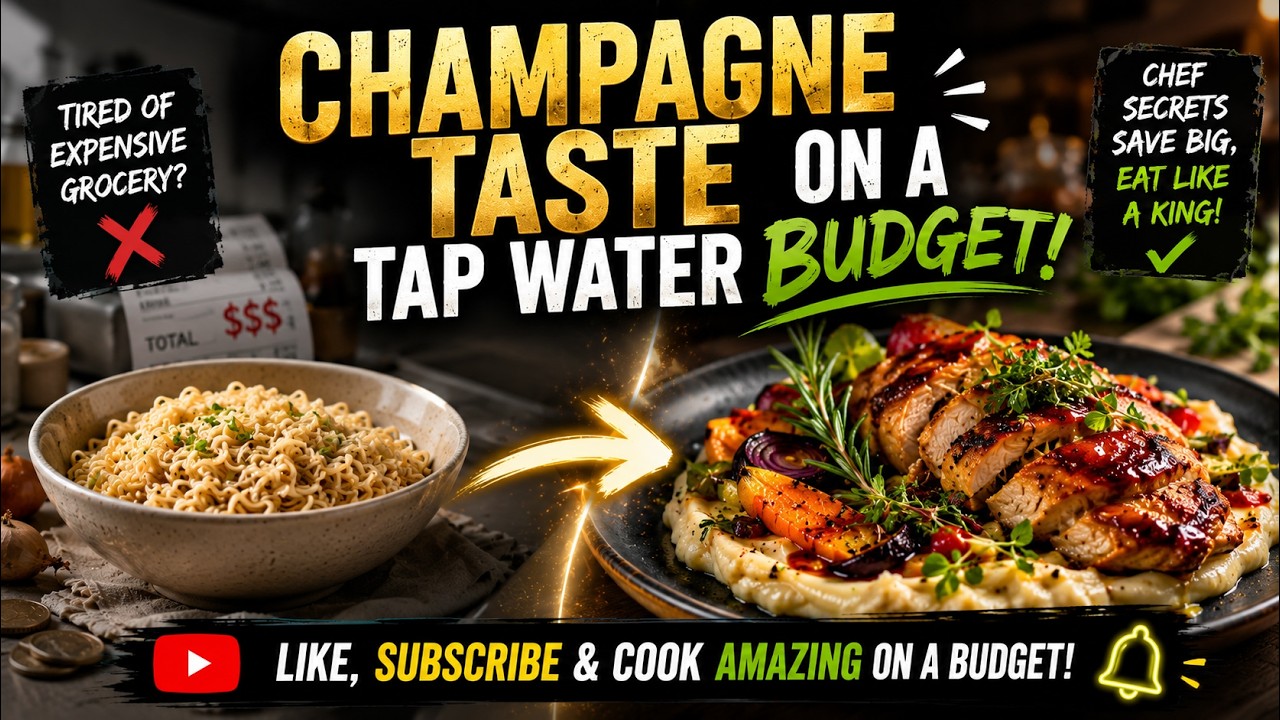 Champagne Taste, Tap Water Budget