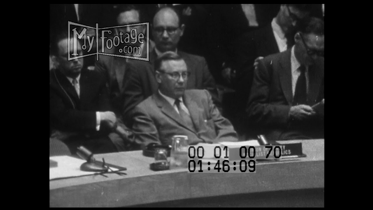 1958 Henry Cabot Lodge Jr. Addresses the U.N. Security Council