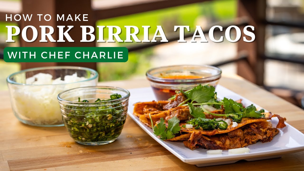Pork Birria Tacos