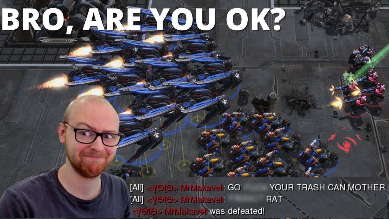 This Is The ANGRIEST Terran On Ladder - Mass Ravens to Grandmaster