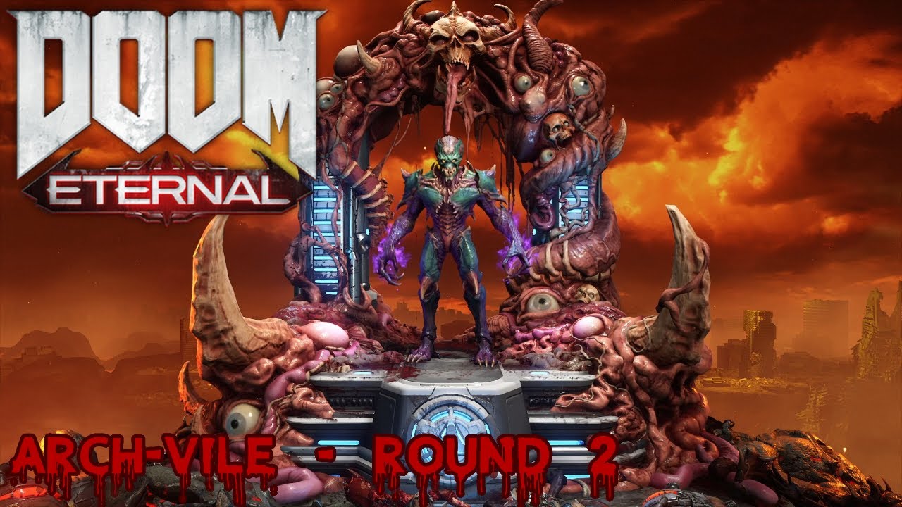 DOOM: Eternal BATTLEMODE - Arch-Vile gameplay - Round 2