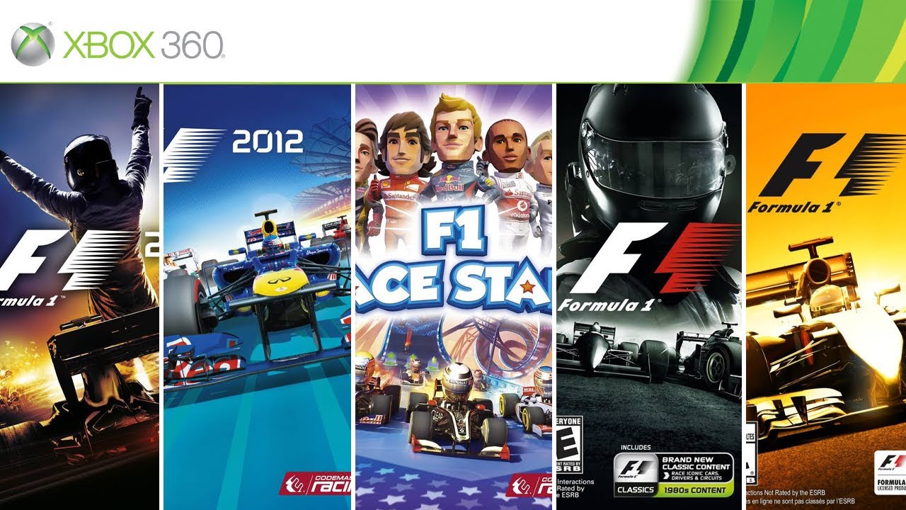 Formula 1 Games for Xbox 360