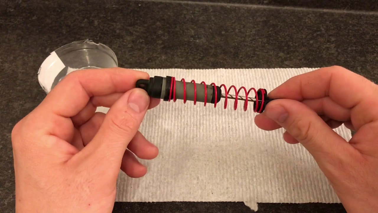 Changing RC shock oil - How to