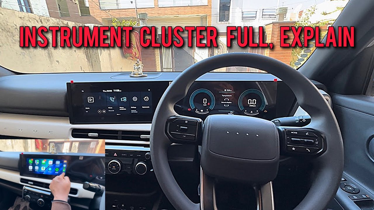 Hyundai Venue HX5 (2026) Instrument Cluster Full Settings & Features Explained! 🚗✨