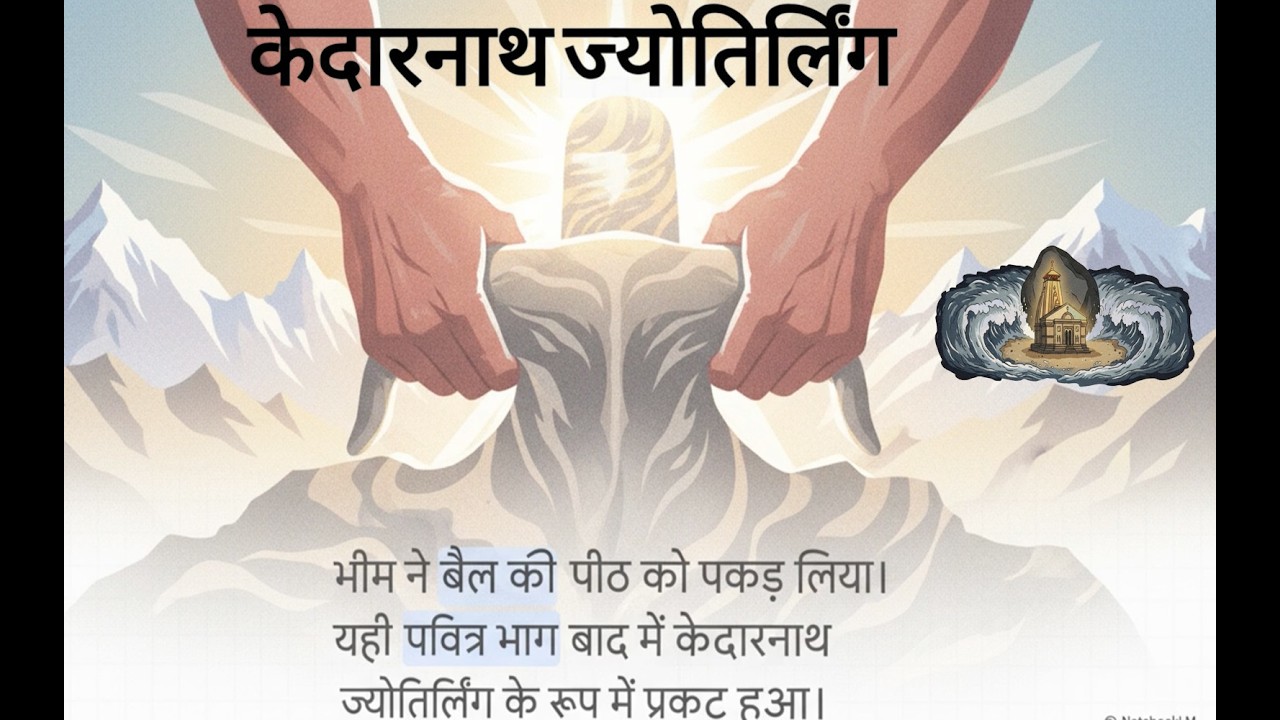 केदारनाथ ज्योतिर्लिंग |भीमशिला का रहस्य,पांडवों से क्यों छिपे शिव? पंचकेदार की अद्भुत कथा Episode 11