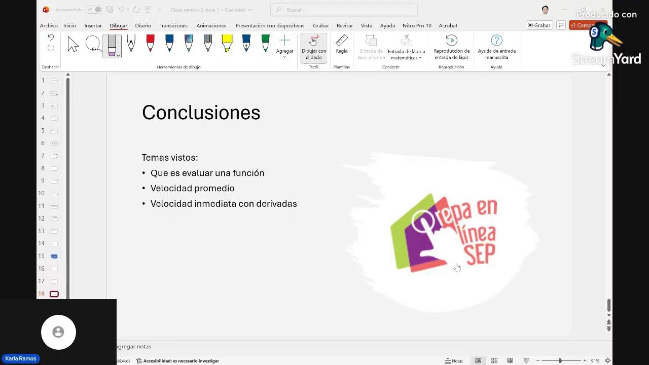 Primera Sesión S2 G61