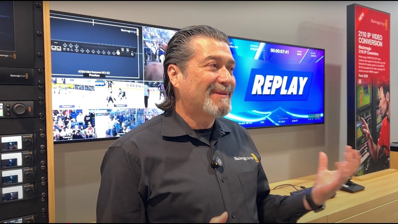 Live From NAB 2025: Blackmagic Design's Bob Caniglia on Increasing ATEM Switchers, IP-Based Lineup