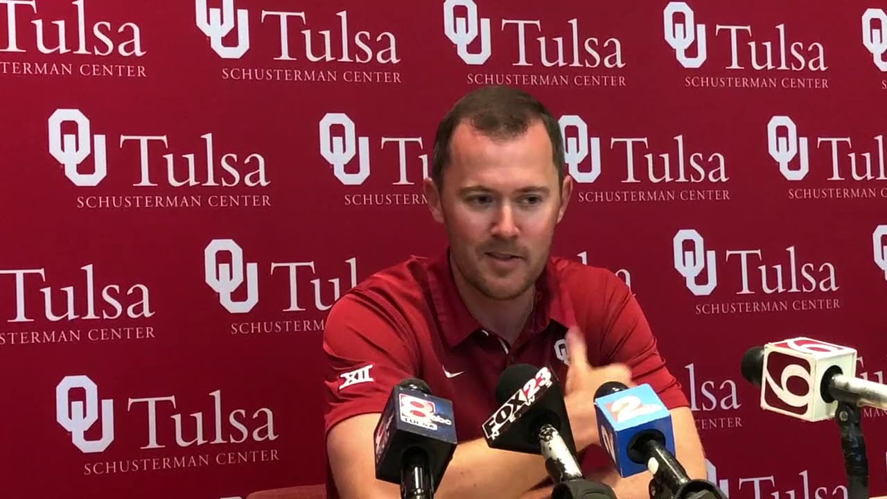 OU Football: Lincoln Riley talks in Tulsa