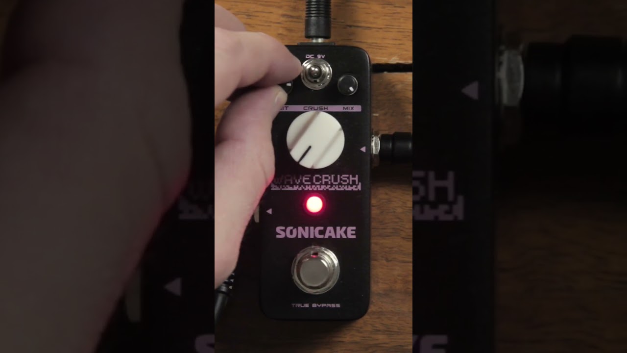 The Wavecrush pedal