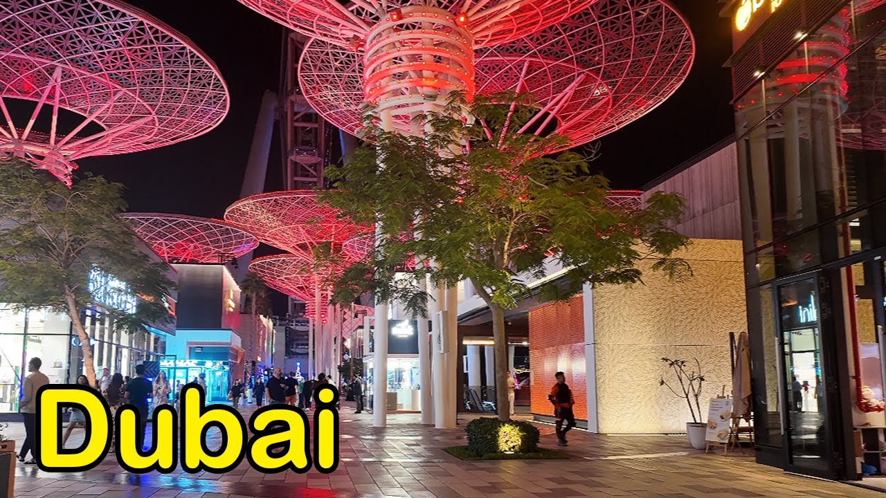 Bluewaters Dubai Evening Walk | Stunning 4K Cinematic Stroll