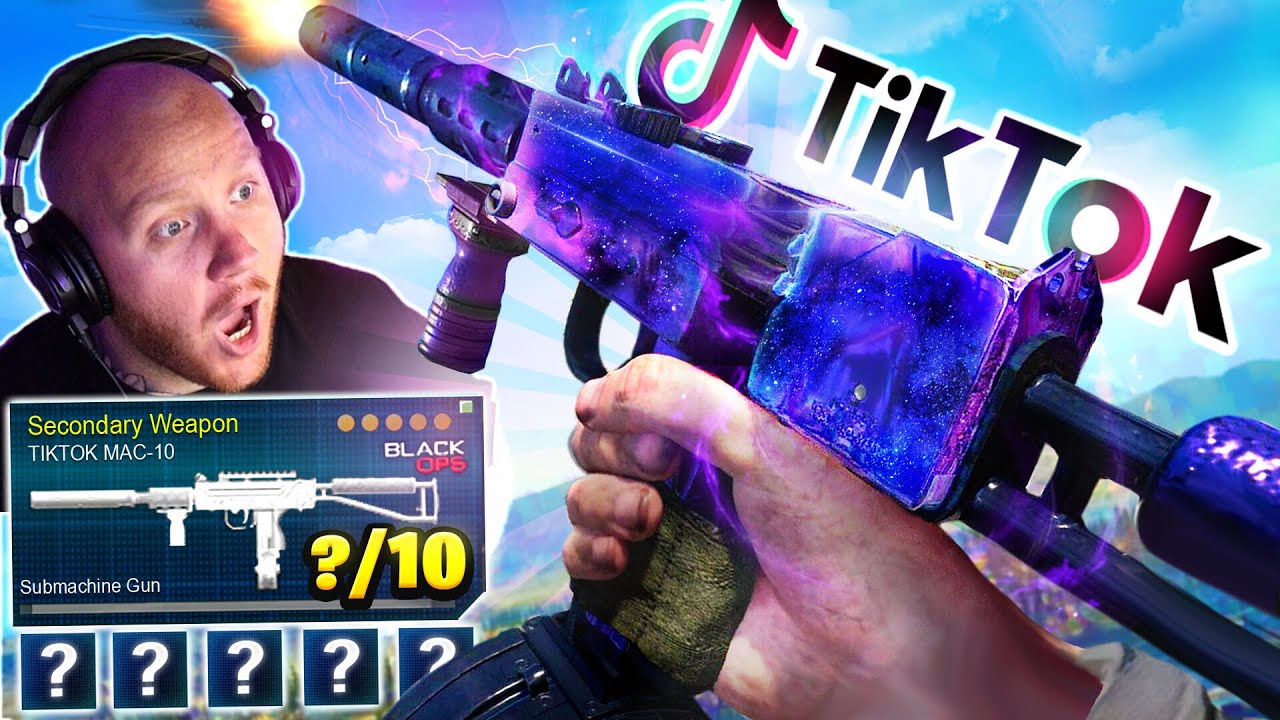 TRYING THE BEST MAC-10 FROM TIKTOK! GUN RATING! Ft. Nickmercs & SypherPK