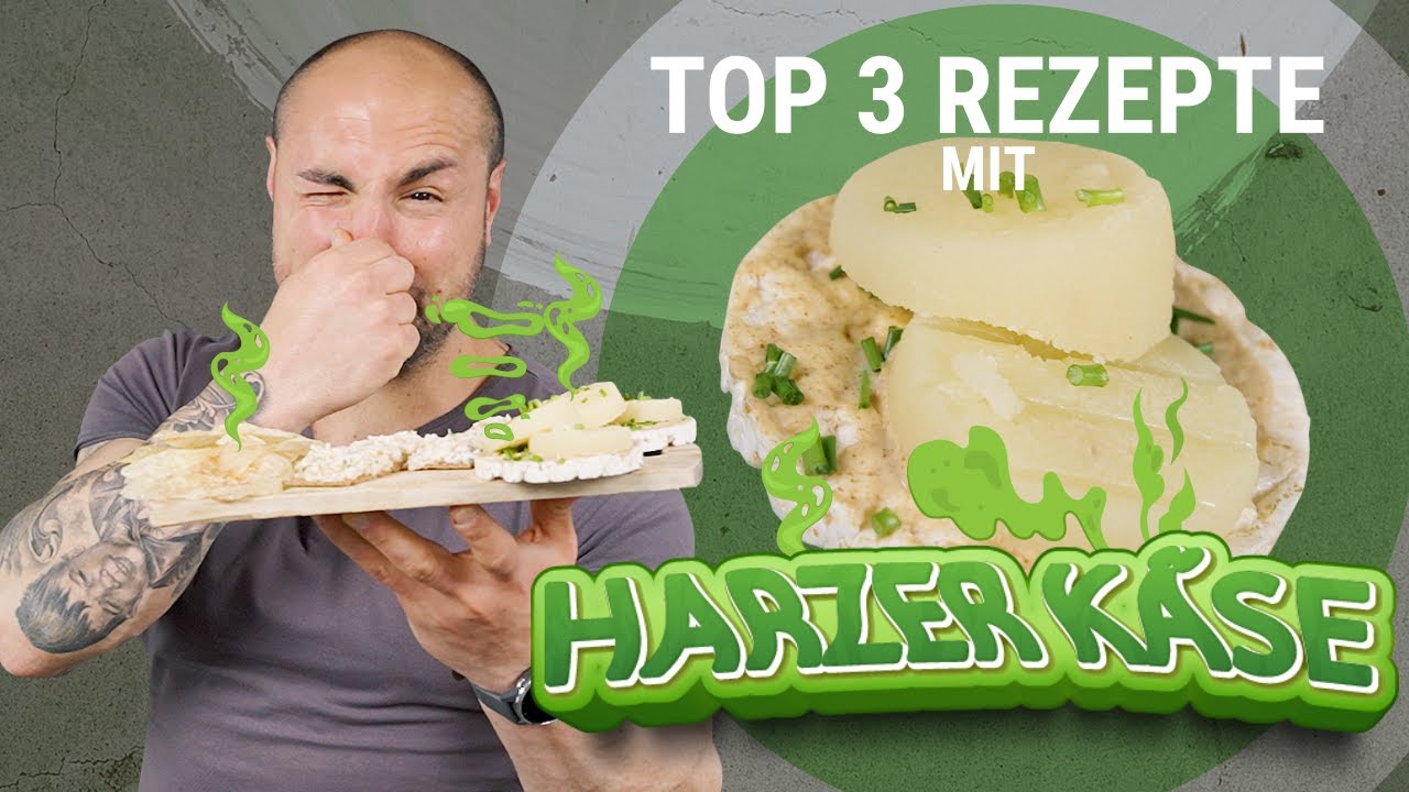 3 Lieblingsrezepte mit Harzer Käse | Einfache und schnelle Rezepte