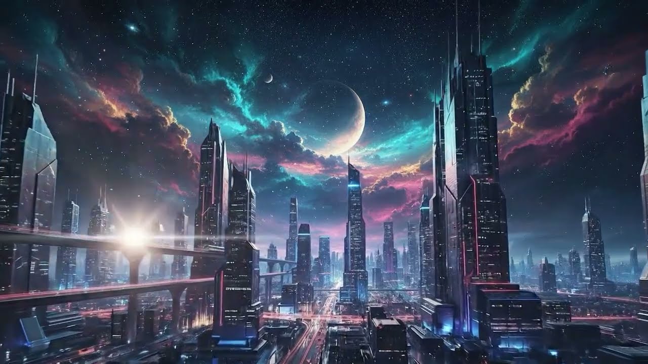 Planets Driftspace — Deep Dark Space Ambient Music & Cinematic Sci-Fi Landscapes | 4K