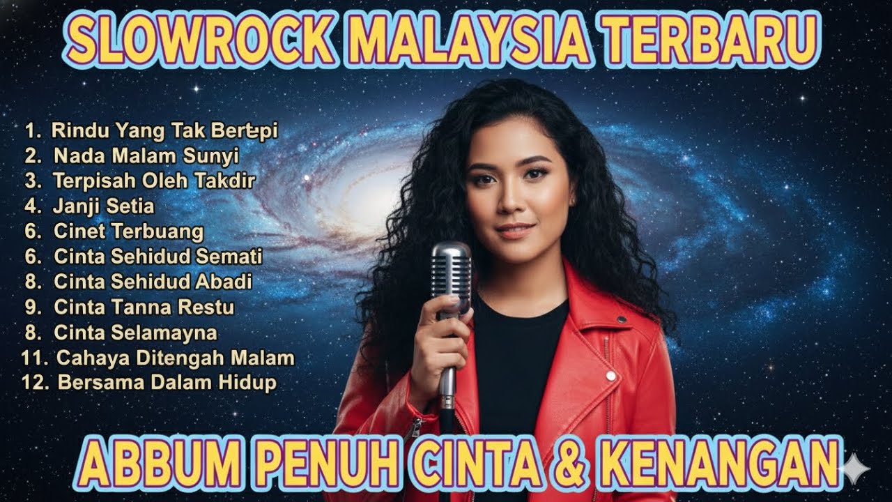 Slowrock Malaysia Paling Bikin Baper | Album Cinta, Rindu & Kenangan Terindah 💔🎶