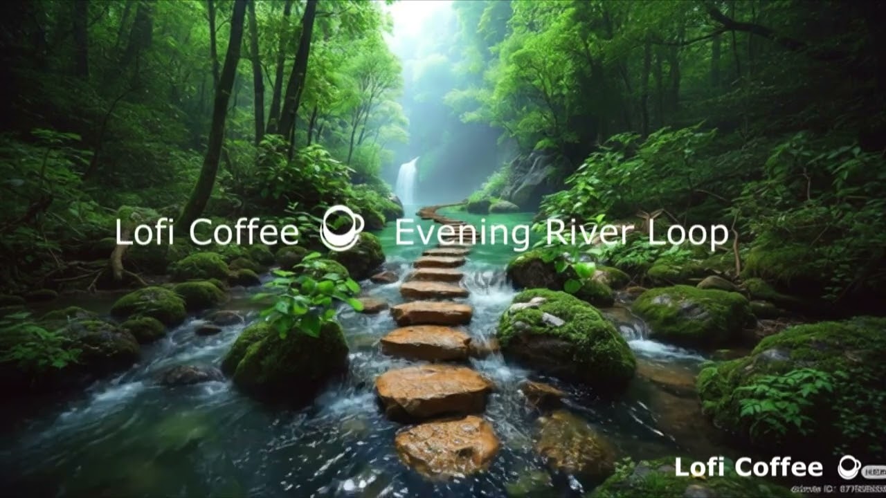 Lofi Coffee ☕ Evening River Loop